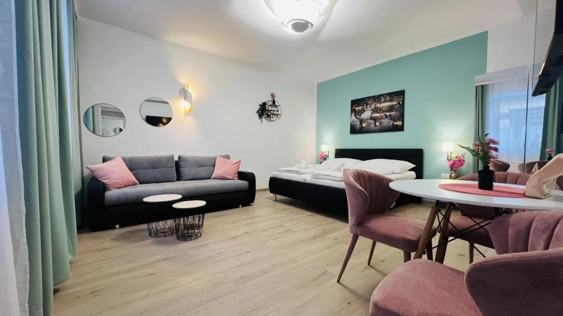 Wf-Apartment Zentral, Trendig & Modern, Westbahnhof Viena Apartament